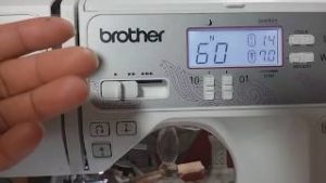 Brother SM8270 speed control