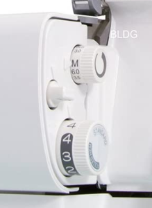 Baby Lock Imagine is the dial adjustable stitch length and width